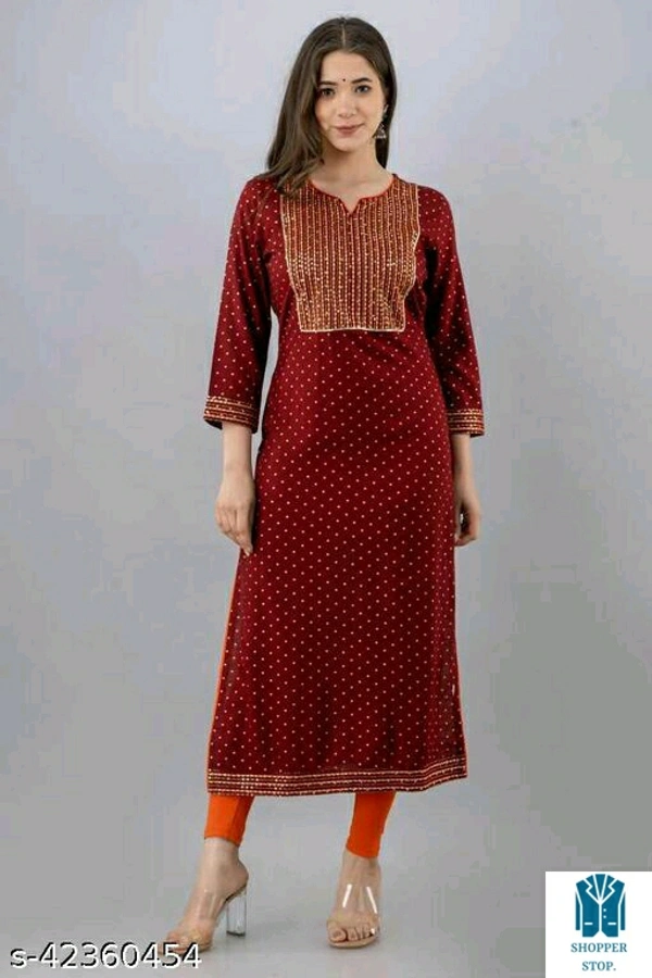 Catalog Name:*⭐Aagam Graceful Kurtis*