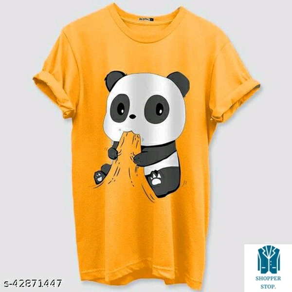 Catalog Name:*☄️Trendy Ravishing Men Tshirts*Fabric: CottonSleeve 