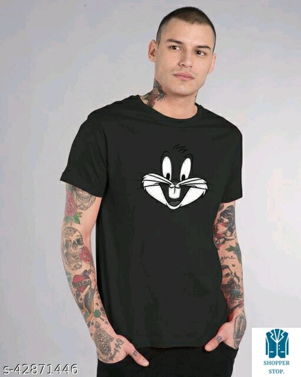 Catalog Name:*☄️Trendy Ravishing Men Tshirts*Fabric: CottonSleeve 