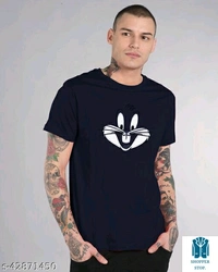 Catalog Name:*☄️Trendy Ravishing Men Tshirts*Fabric: CottonSleeve 