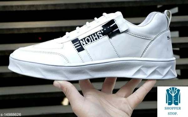 Catalog Name:*Trendy Men Casual Shoes*Material: Syntethic LeatherSole Material: EvaFastening 