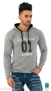 Catalog Name:*Modern Men's Sweatshirts*Fabric: PolycottonSleeve