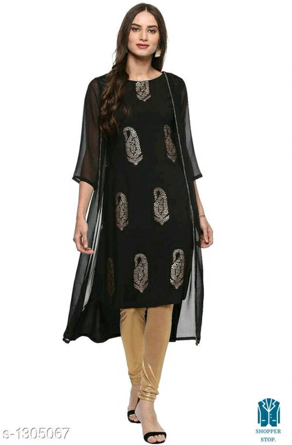 Catalog Name:*⭐Women Cotton High-Low Stripe Kurti*Fabric: Crepe,RayonSleeve Length: Sleeveless,Three-Quarter SleevesPattern: 