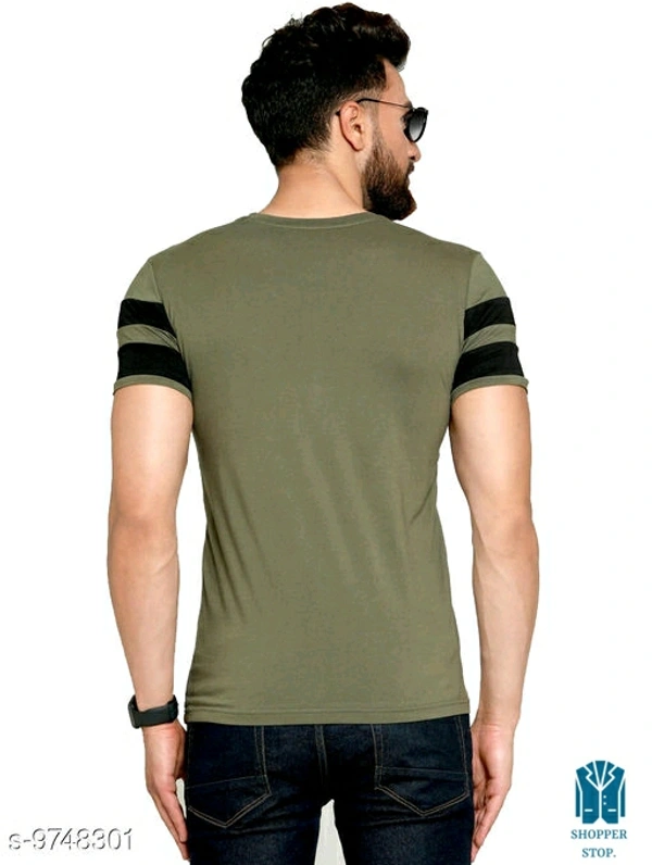 Catalog Name:*☄️Fancy Ravishing Men Tshirts*Fabric: CottonSleeve Length: 