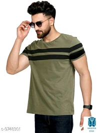 Catalog Name:*☄️Fancy Ravishing Men Tshirts*Fabric: CottonSleeve Length: 