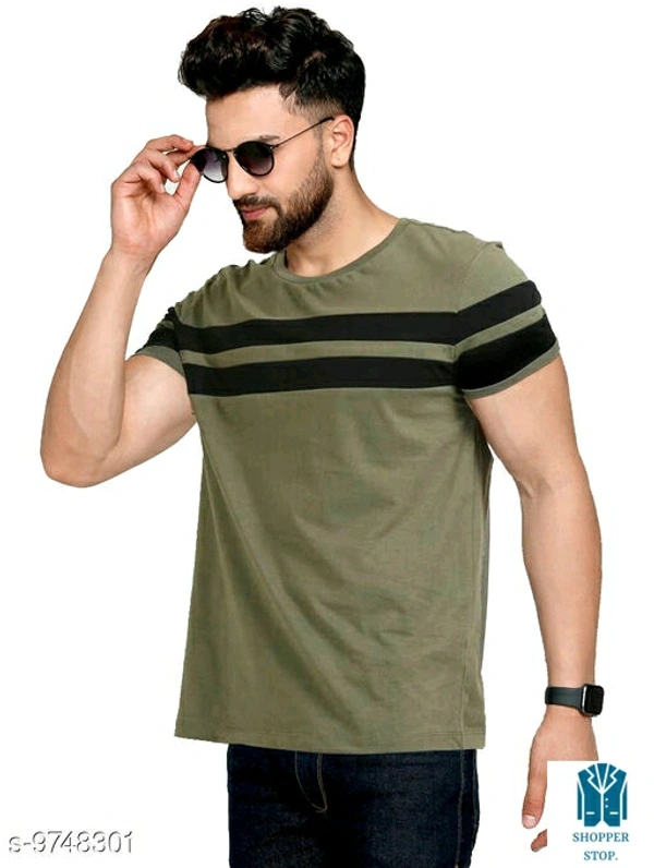 Catalog Name:*☄️Fancy Ravishing Men Tshirts*Fabric: CottonSleeve Length: 