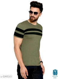 Catalog Name:*☄️Fancy Ravishing Men Tshirts*Fabric: CottonSleeve Length: 