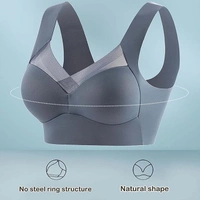 Seamless Bra Women -Tops Support Comfortable No Steel Ring  Yoga Fitness - Free Size, 1