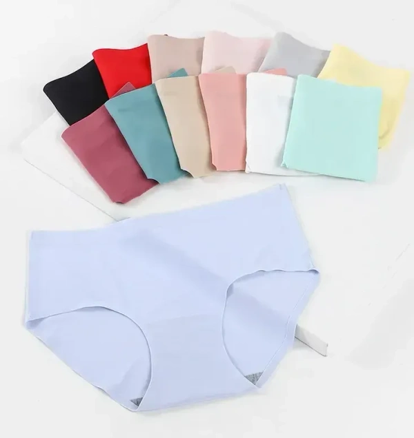 Seamless Ice Silk Panties - M (28-30 CM), 3