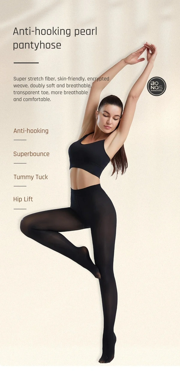 Anti Scratch Transparent Stockings - Universal Fit - Universal Fit, 1