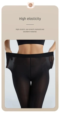 Anti Scratch Transparent Stockings - Universal Fit - Universal Fit, 1