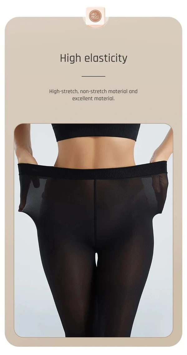 Anti Scratch Transparent Stockings - Universal Fit - Universal Fit, 1