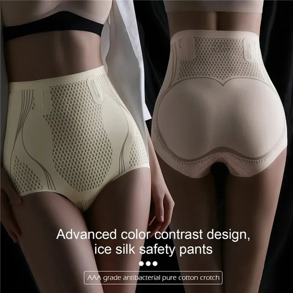 New Unique Fiber Restoration Shaper Tummy Control Shapewear Thigh Slimming Waist Trainer Underwear For Women Bodyshaper Panties - Free Size, 1