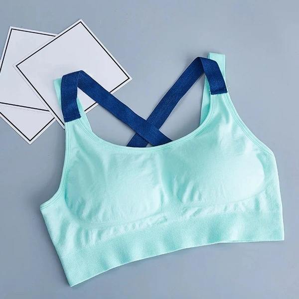 Women�s Sports Crisscross Padded Bra-Panty Set - Free Size, 1
