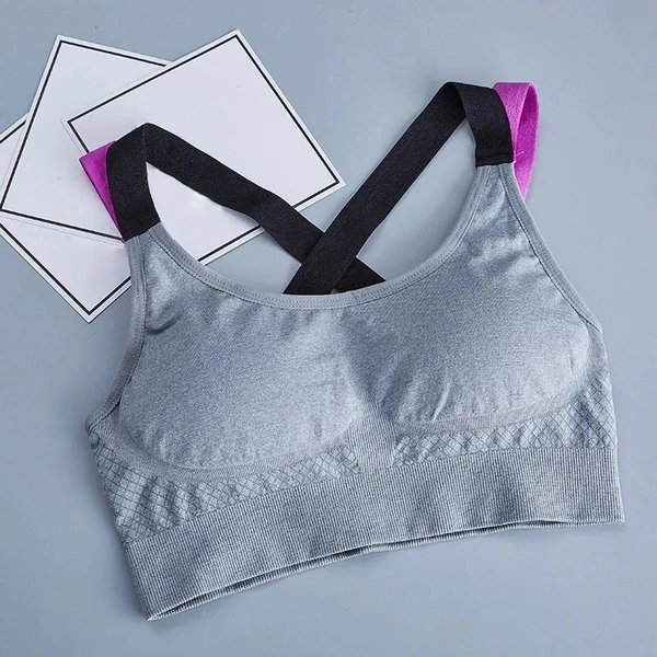 Women�s Sports Crisscross Padded Bra-Panty Set - Free Size, 1