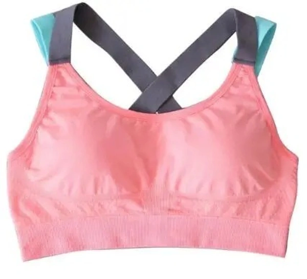 Women�s Sports Crisscross Padded Bra-Panty Set - Free Size, 1