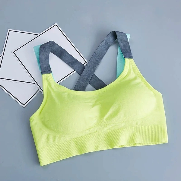 Women�s Sports Crisscross Padded Bra-Panty Set - Free Size, 1