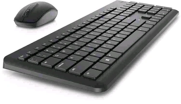 dell Km3322w kiwaord @ maush combo anti fad@ spoil resistent key wirless Satendard multi device kiyord Competibal with desctop laptop mac up 36 month battery life 3y advance excenge wirentye balac 