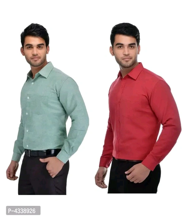 DESHBANDHU KHADI ARSHRAM Men's Khadi 100 Percent Cotton Multi Solids Party wear Shirt