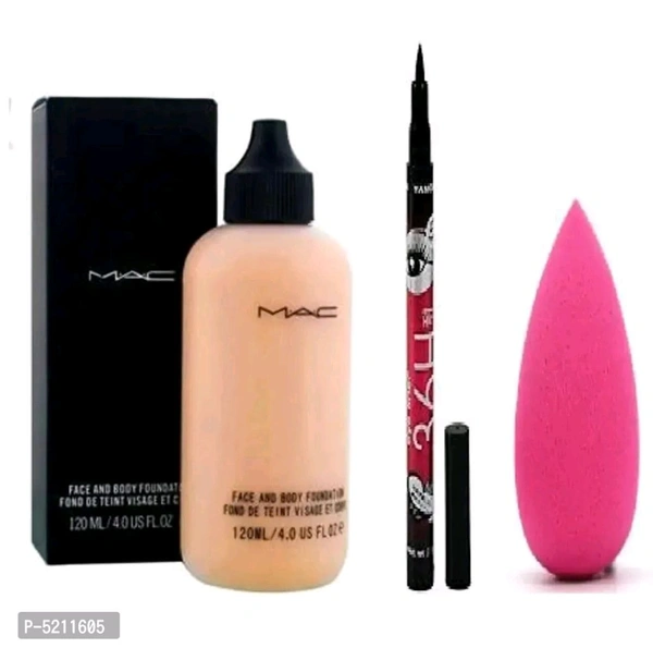 SAJUMA CITY TREDING COMPANY  Useful Makeup Combo Sets Pack Of 3 Makeup Face