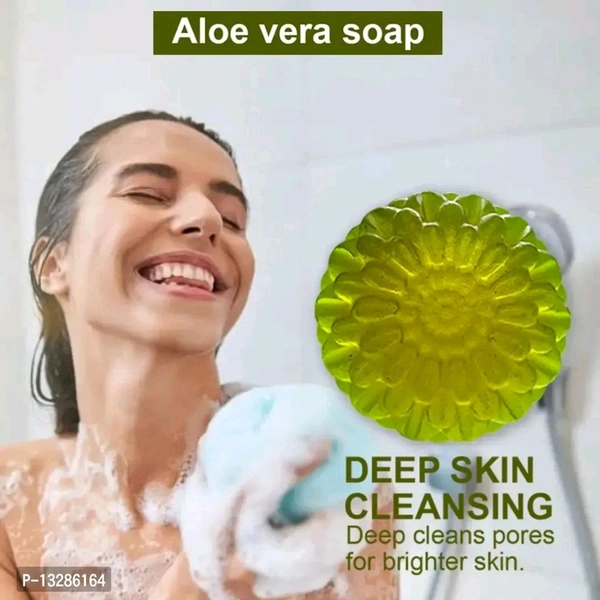 H K ENTERPRISES  The Ultimate Aloe Vera Soap For Gentle Cleansing And Hydration Of Your Skin -100 Grams