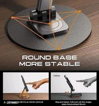 OM ENTERPRISE  Multifunctional Folding Mobile Phone Desktop Stand
