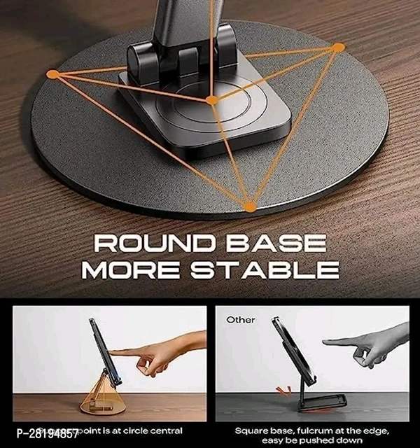 OM ENTERPRISE  Multifunctional Folding Mobile Phone Desktop Stand