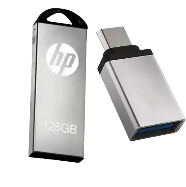 MAHADEV ENTERPRISES  hp penDrive 128gb (TYPE C OTG FREE )