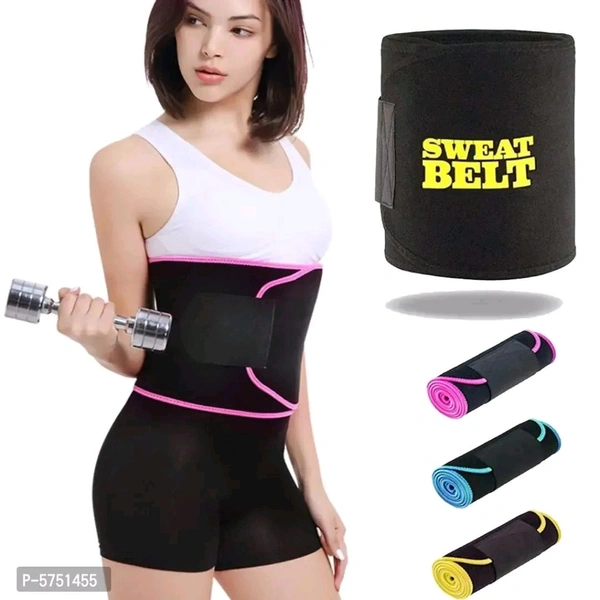 SARP HELTH SOLUTIONS  Sweat Belt Belly Burner Body Shaper Belt, Tummy Fat Cutter Belt, For Men And Women