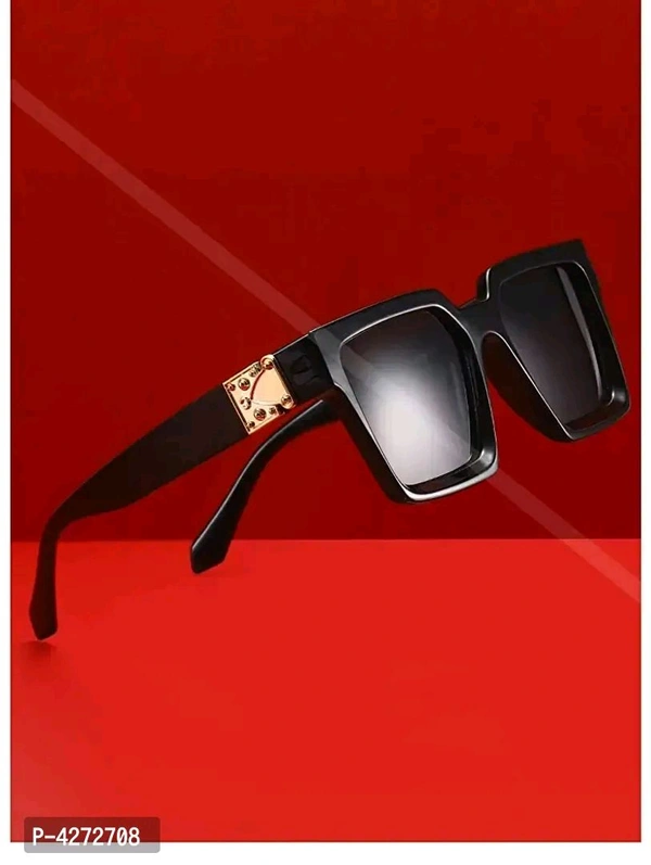 MANI ENTERPRISE  Stylish Plastic White Square Sunglasses For Unisex