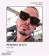MANI ENTERPRISE  Stylish Plastic White Square Sunglasses For Unisex