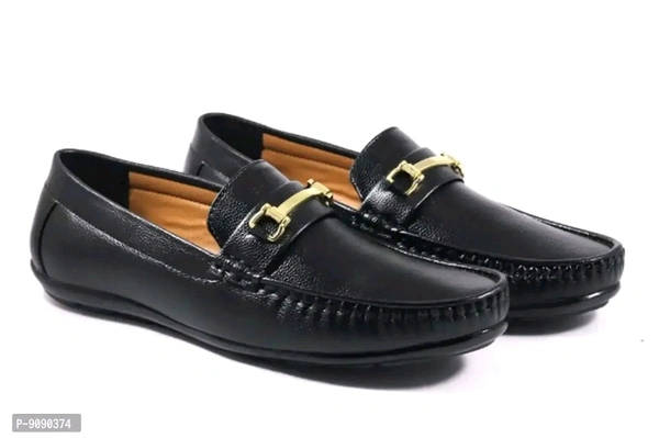 D.M. ENTERPRISES Classy Synthetic Solid Loafers for Men - 6