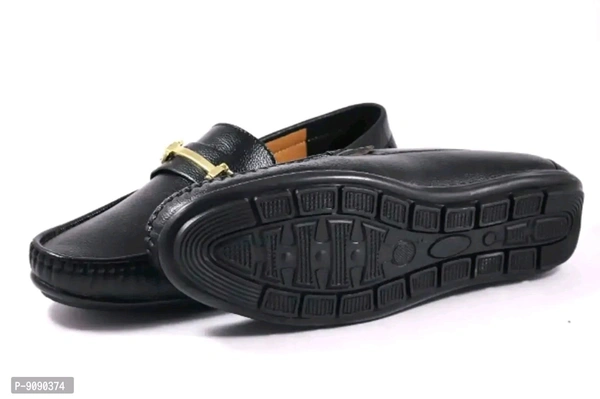 D.M. ENTERPRISES Classy Synthetic Solid Loafers for Men - 8