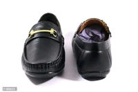 D.M. ENTERPRISES Classy Synthetic Solid Loafers for Men - 8