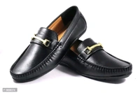 D.M. ENTERPRISES Classy Synthetic Solid Loafers for Men - 8