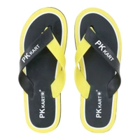 Krishna Shahibbad Free Delivery  ₹118 WCP Flip Flops Pack Of 2 cl4qu4 M162 RN - 6, Yellow Grey