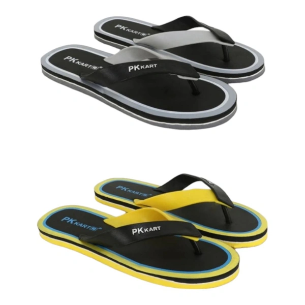 Krishna Shahibbad Free Delivery  ₹118 WCP Flip Flops Pack Of 2 cl4qu4 M162 RN - 9