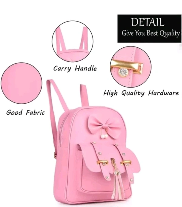 KHAN SAHAB ENTERPRISE Free Delivery  ₹167 Fancy Backpack For Women z3k4hr M 276 RN