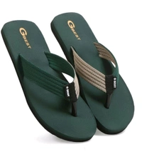 LAXMI ENTERPRISES Free Delivery  ₹ 117 WCP Man Slippers zujcrg M 235 - 7, Green Black