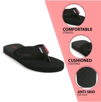 LAXMI ENTERPRISES Free Delivery  ₹ 117 WCP Man Slippers zujcrg M 235 - 7, Green Black