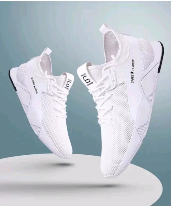 GOROFY INTERNATIONAL Free Delivery  ₹306 WCP Running Shoes For Men (White) cgbfs5 M 332 - 8