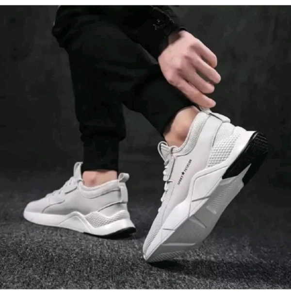 GOROFY INTERNATIONAL Free Delivery  ₹306 WCP Running Shoes For Men (White) cgbfs5 M 332 - 8