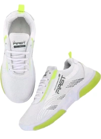 Jootiyapa India  ₹336 WCP Trendy Walking Sports Shoes For Men (White) 3ihsht M - 352 - White Green, 6