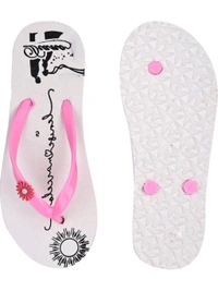Diano Free Delivery  ₹95 WCP Diano Women's Stylish Flip Flop ozytun M - 119 - White, 8