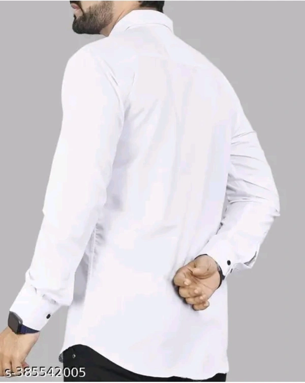 COCO MAPLE Free Delivery  ₹298 WCP Men Solid Casual Formal Shirt hvrcq4 M 335 - White, XL