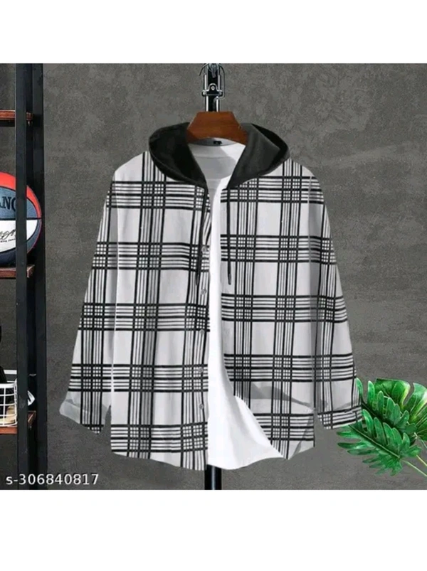 Nakoda Fashion Free Delivery  ₹258 WCP Men Full Sleeves Casual Shirt me10kh M 343 - White, XL