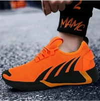 JOOTIYAPA INDIA Free Delivery  ₹282 WCP Casual Sneaker Shoes For Men ietsaj M 394 - Blaze Orange, 8
