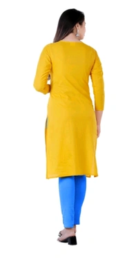 PRIYA FASHION Free Delivery  ₹315 WCP Women Kurtis gfs3n8 M 340 - Yellow, L
