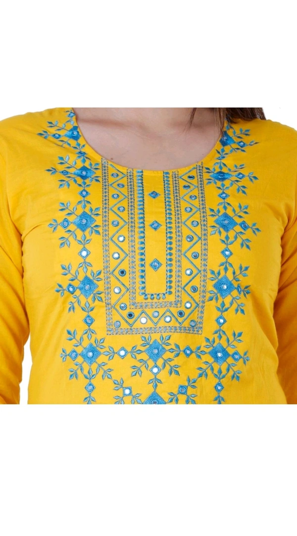 PRIYA FASHION Free Delivery  ₹315 WCP Women Kurtis gfs3n8 M 340 - Yellow, L