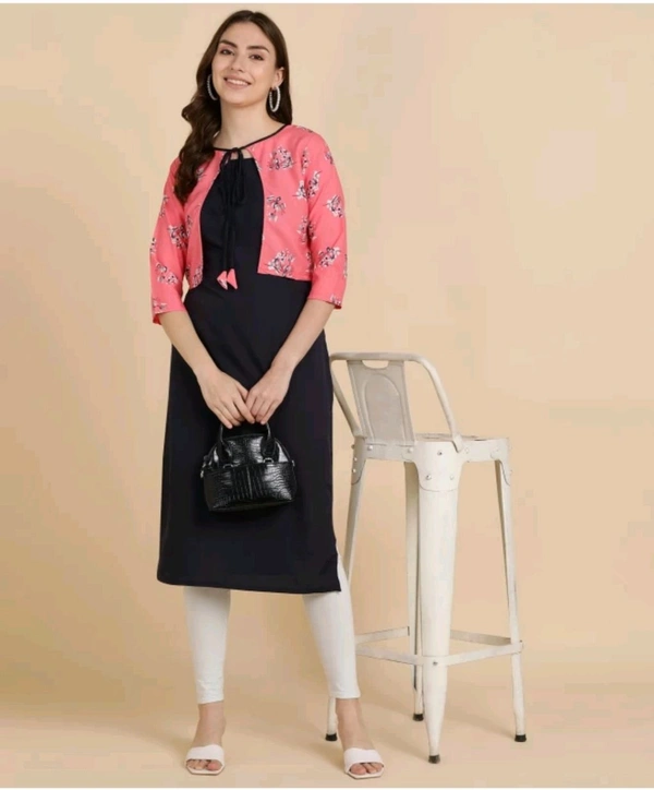 DSK Studio  ₹266 WCP Women Self Design Kurta y4ff86 M 213 - Pink, S